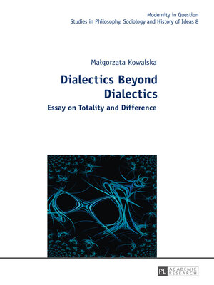 cover image of Dialectics Beyond Dialectics